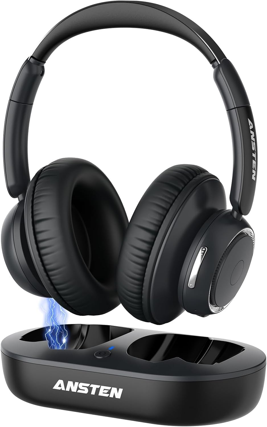 Detalle de ANSTEN Wireless Headphones for TV Listening: Private, Low-Latency TV Audio with Dock