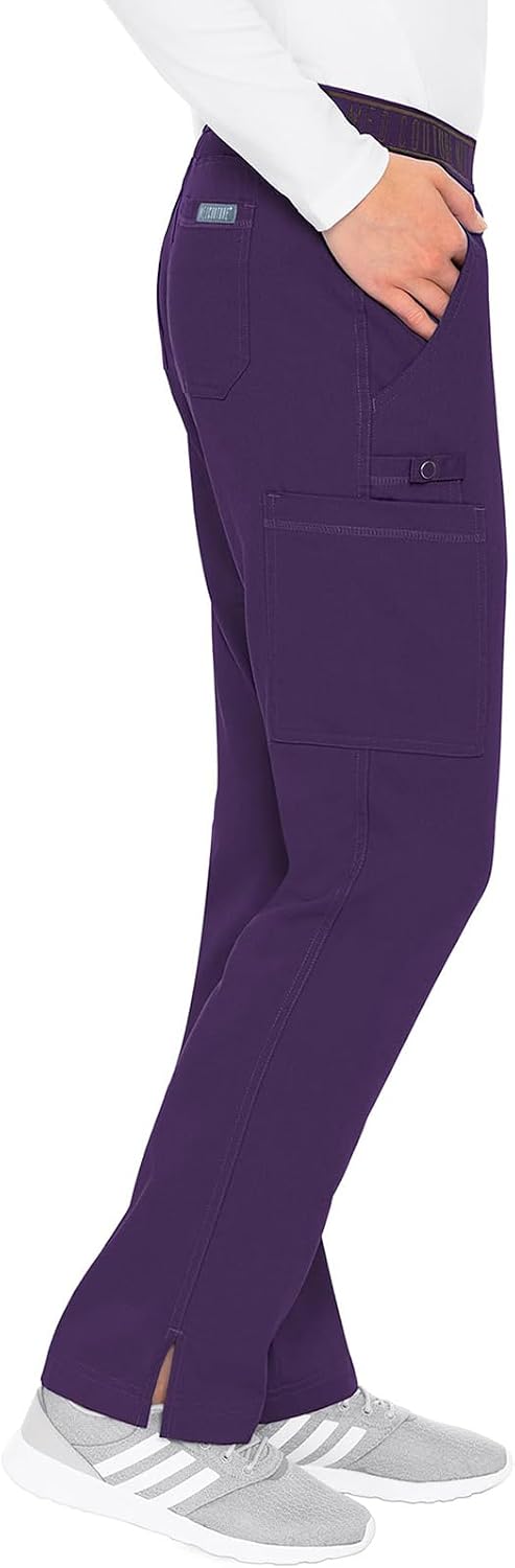 Detalle de Med Couture Women's Yoga Pull-On Pant with 7 Pockets (MC7739)