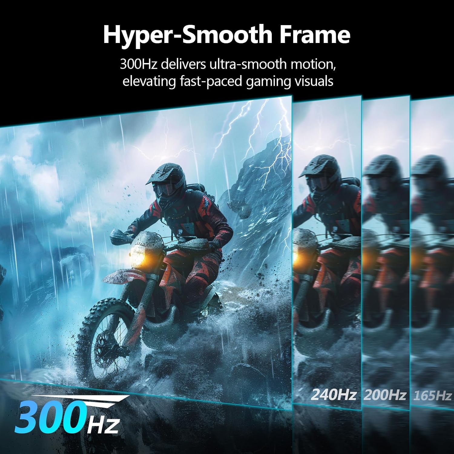 Detalle 2 de Z-Edge 27" écran PC gamer incurvé 300Hz 🖥