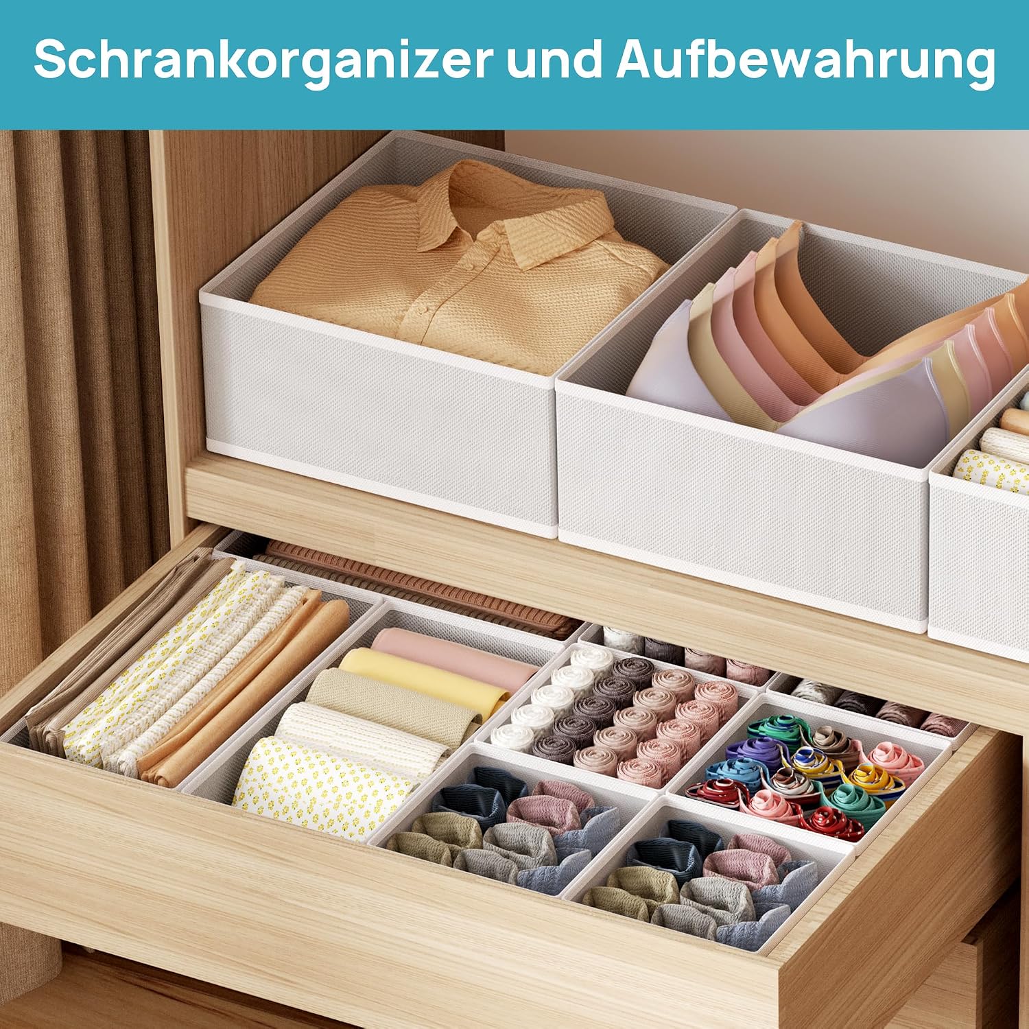 Thumbnail 5 de Vtopmart Kleiderschrank Organizer 12er Set