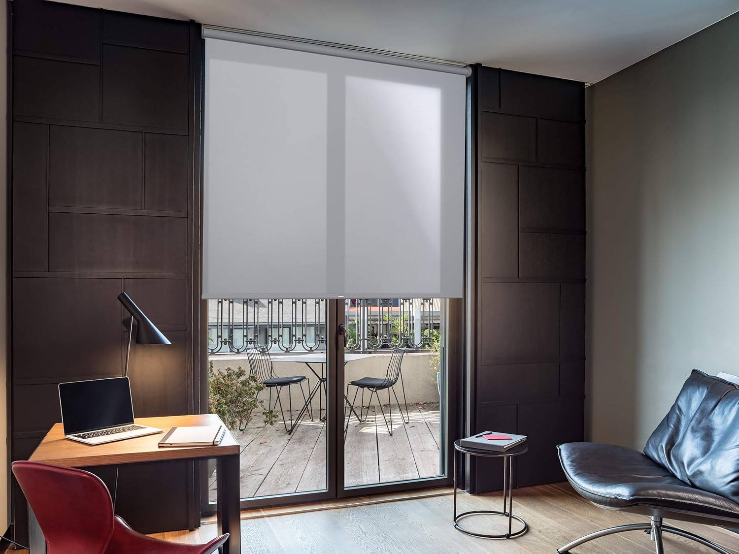 Detalle 2 de Easydeco Store Enrouleur Daylight Translucide Gris – 130 x 250 cm