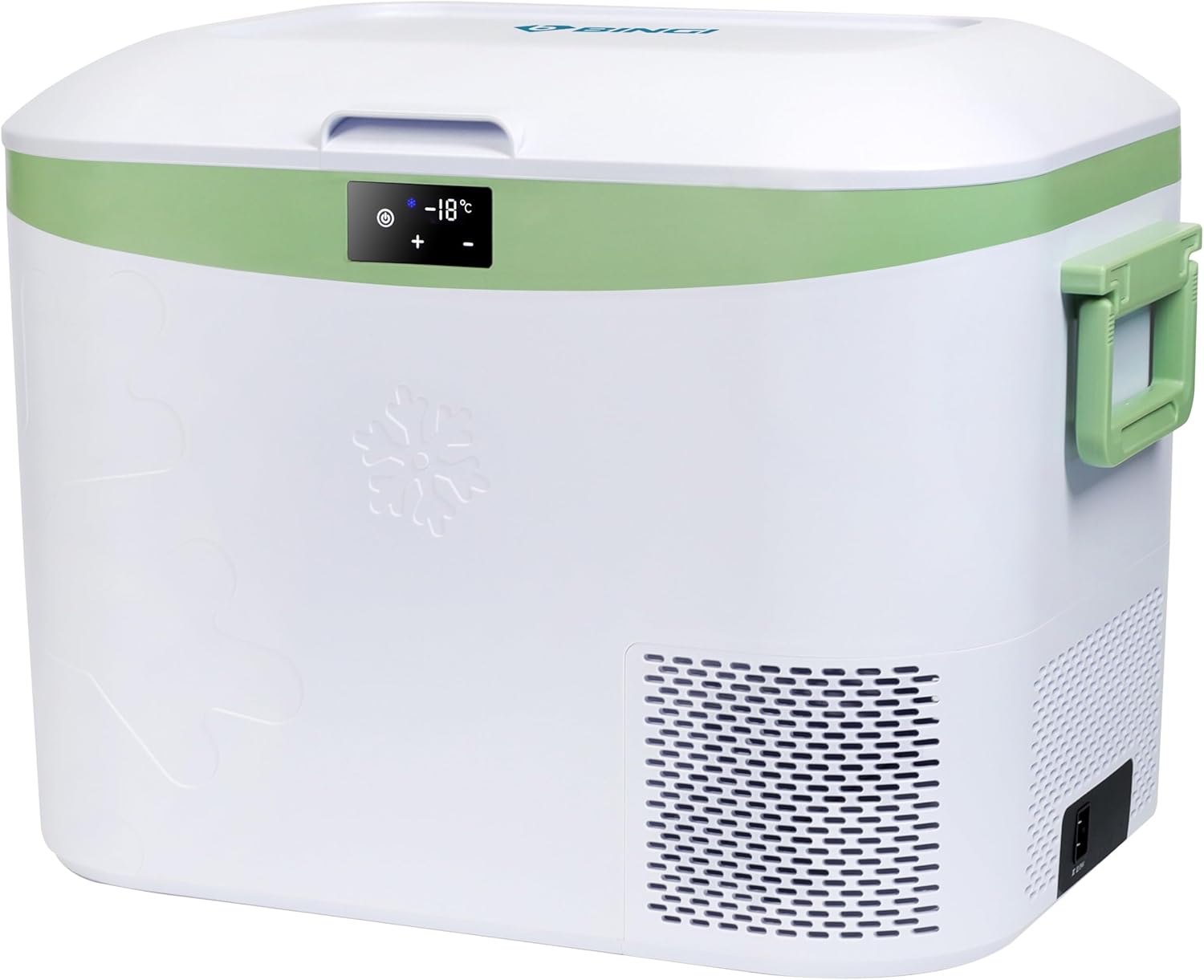 Thumbnail 6 de BINGI Kompressor Kühlbox 12,8 L Tragbar 12V/24V DC & 110–240V AC