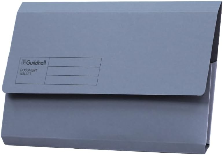 Thumbnail 6 de Exacompta Guildhall Document Wallets, 285gsm Foolscap, Assorted Colours (Pack of 50)