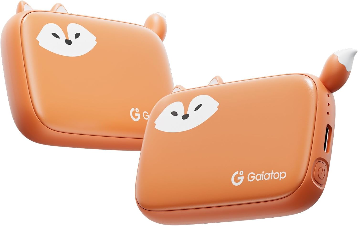 Detalle de Gaiatop Rechargeable Hand Warmers 2-Pack, 0.63-Inch Slim, 3 Heat Settings
