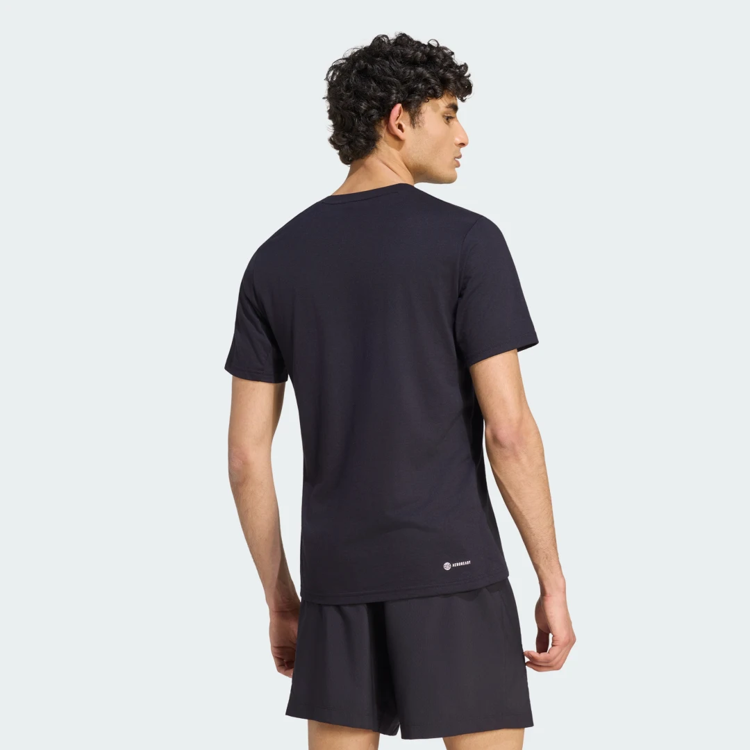 Thumbnail 1 de Camiseta Adidas Train Essentials Feelready Training negra