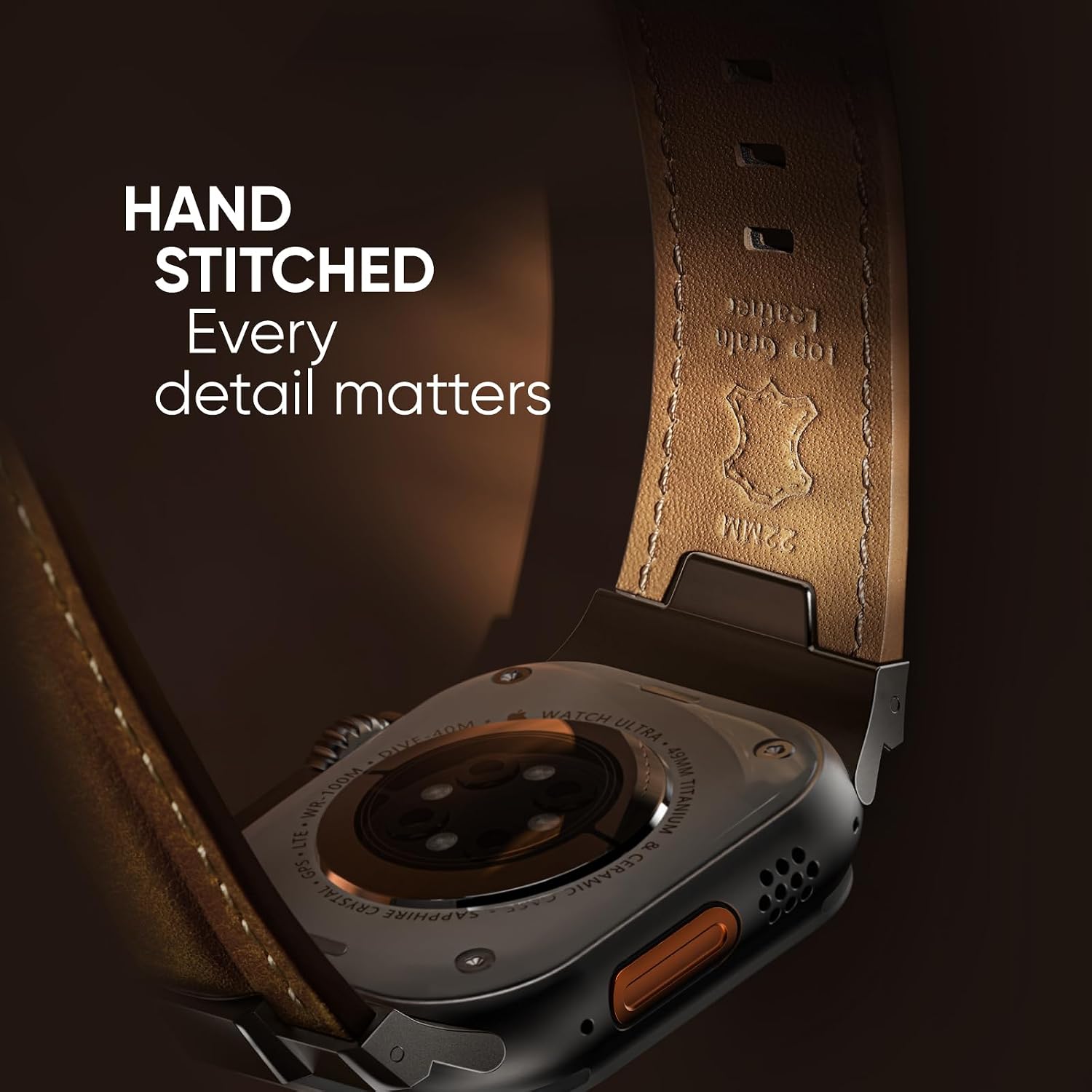 Thumbnail 2 de Suitisbest Genuine Leather Band 49mm
