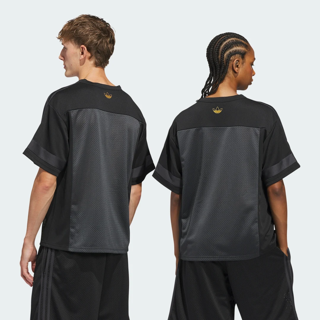 Detalle de Camiseta de Fútbol Skateboarding X Tyshawn – Adidas, Negro