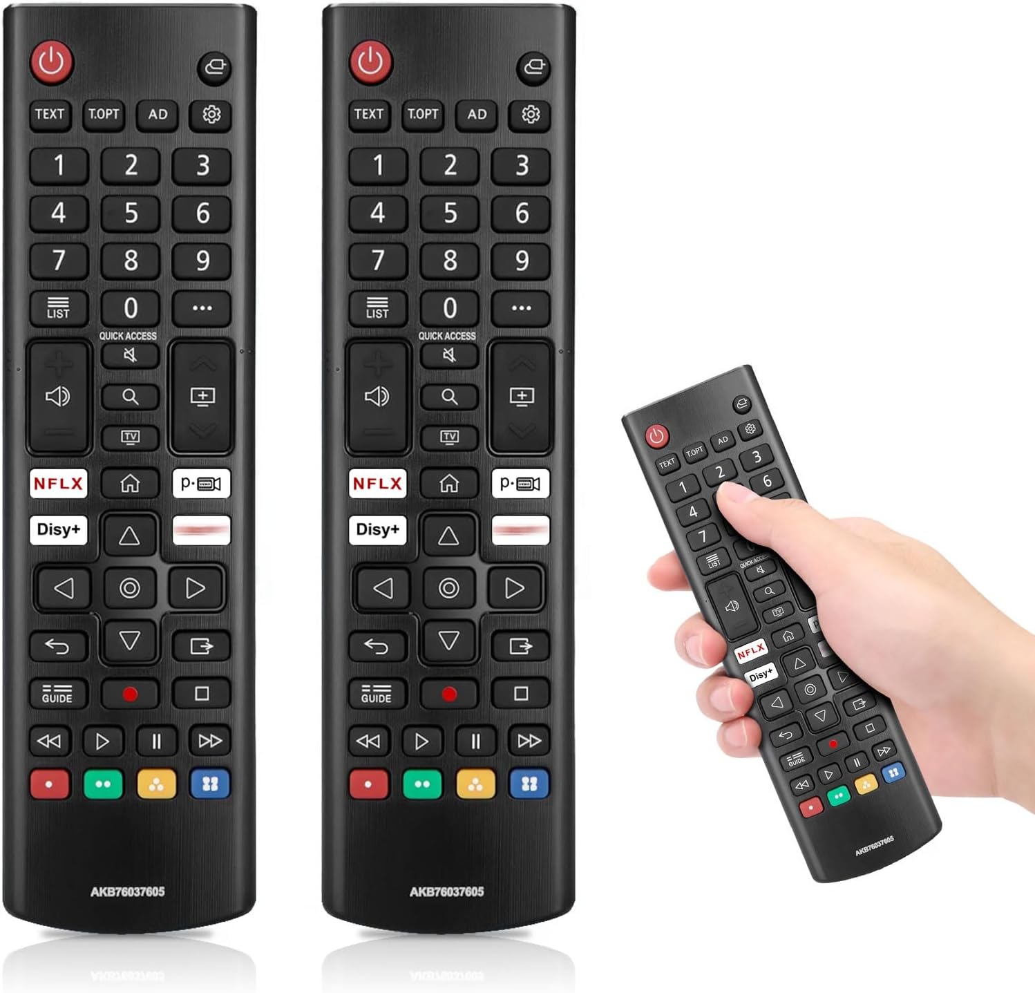 Detalle de Télécommande universelle LG – AKB75855501 / AN-MR20GA et équivalents pour TV LG 4K/8K NanoCell OLED