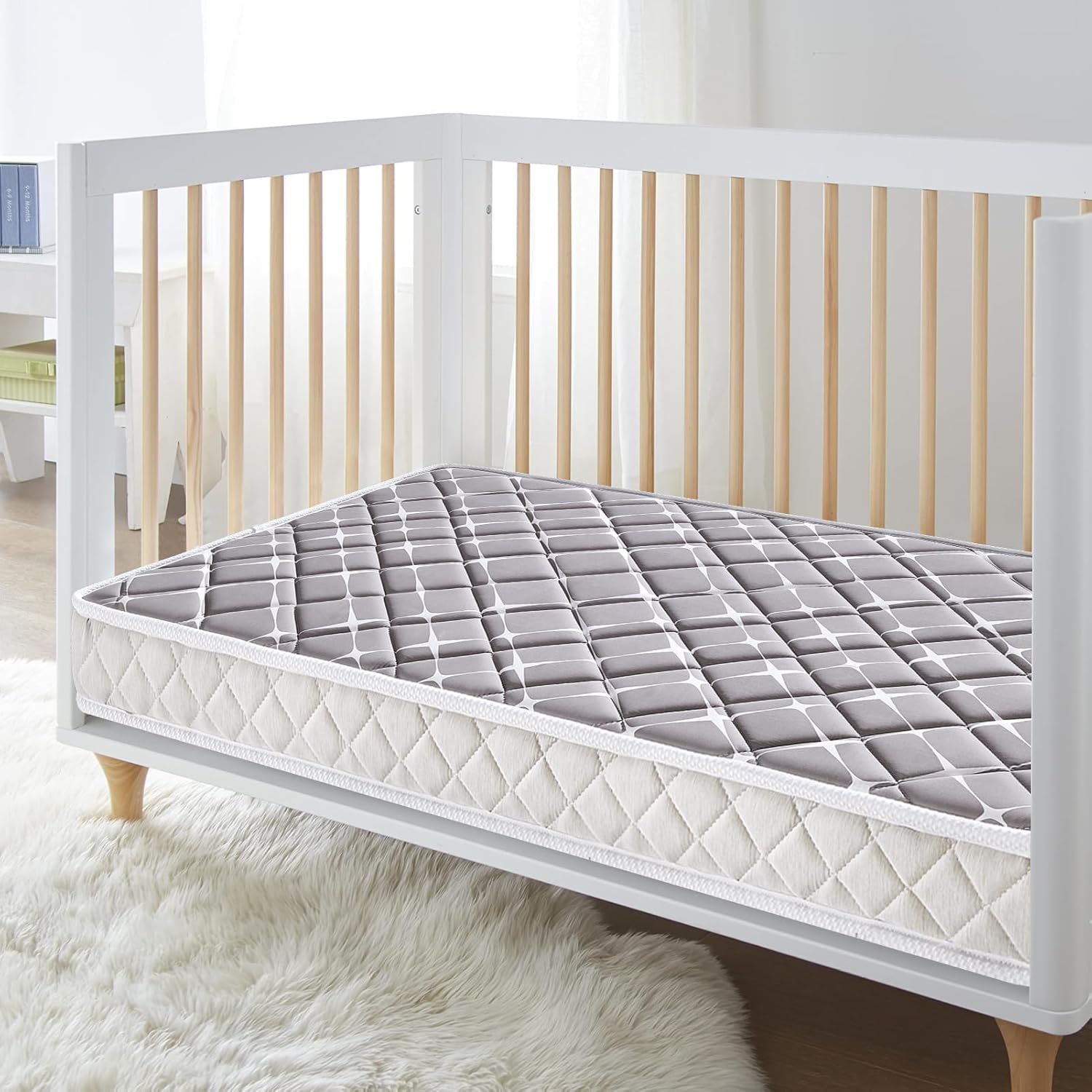 Thumbnail 1 de Tiankehan Premium Dual-Sided Crib Mattress 52"