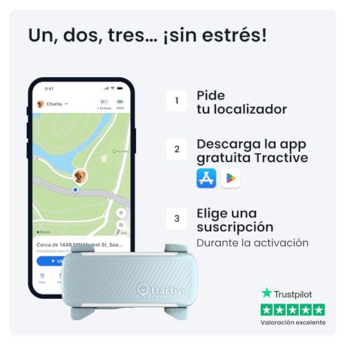 Thumbnail 6 de Tractive GPS perros 2025 Edición — Localización en tiempo real, salud y alertas de fuga