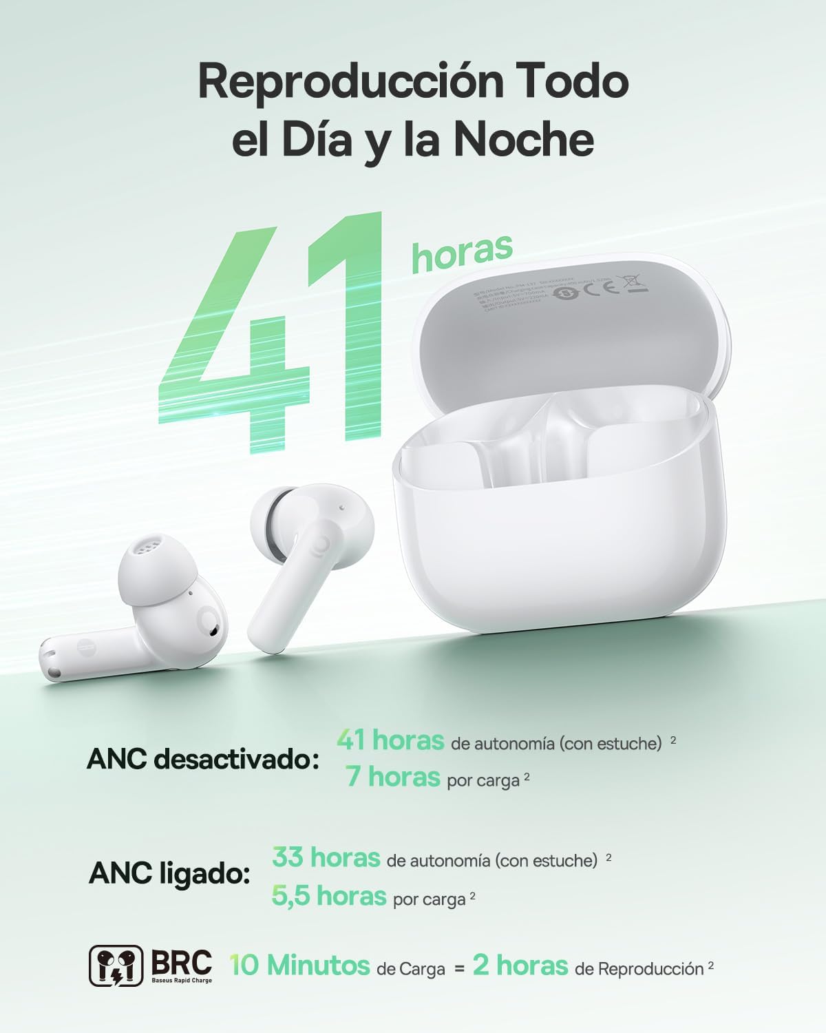 Thumbnail 4 de Baseus EP10 NC Auriculares Bluetooth 41H