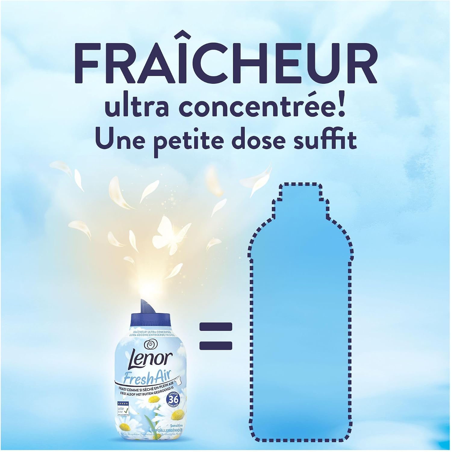 Thumbnail 5 de Lenor Fresh Air Adoucissant 216 lavages — Peaux sensibles