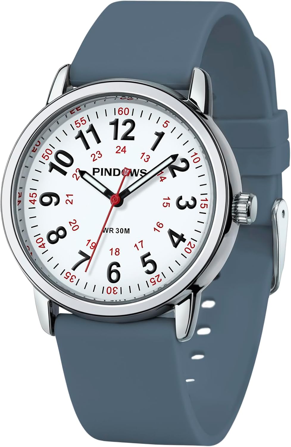 Thumbnail 5 de PINDOWS Damen Analog-Quarzuhr 30 m Wasserdicht