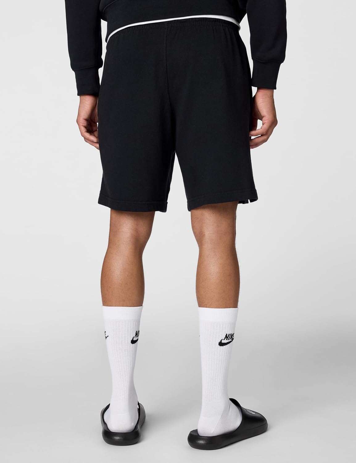Thumbnail 3 de Nike Club Knit Shorty — męskie spodenki czarno-białe, XXL