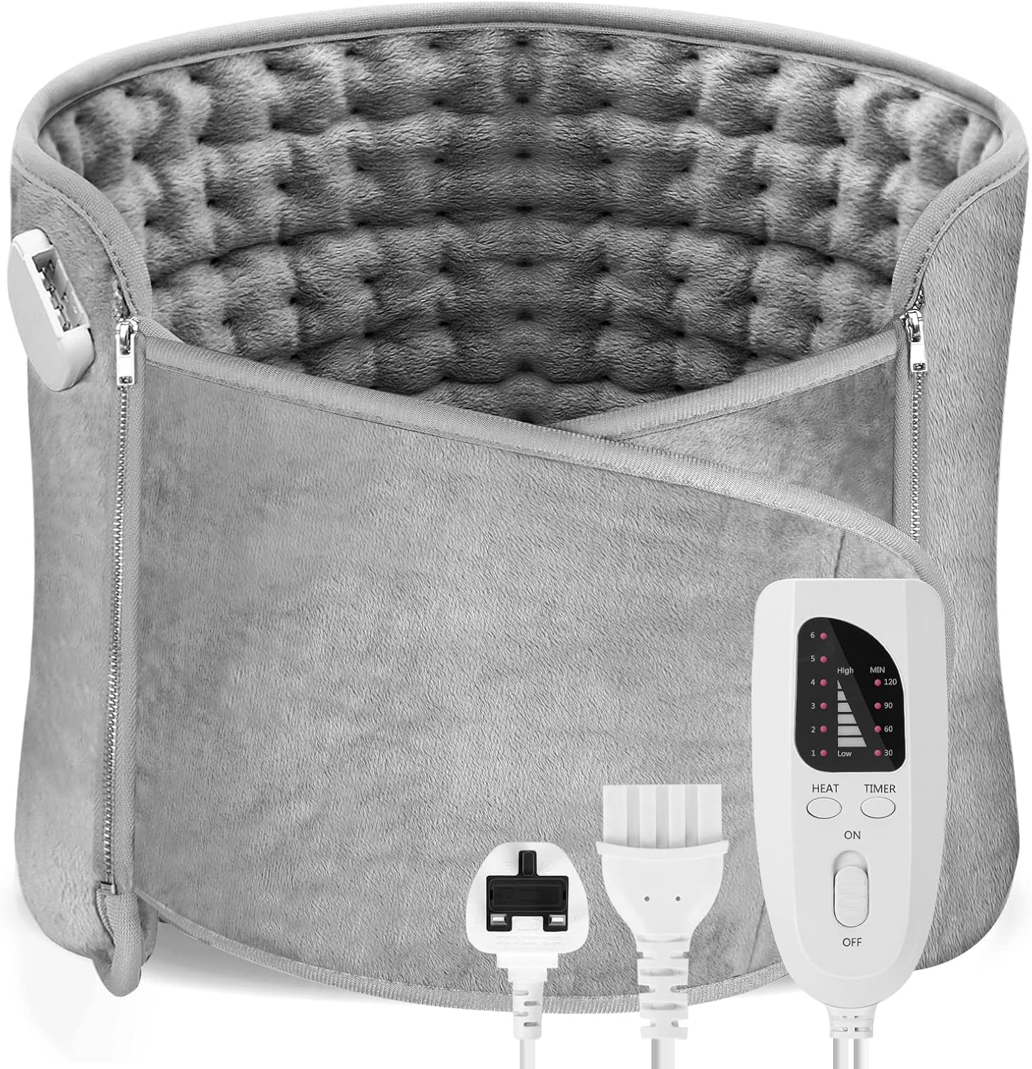 Detalle de Aisutha Soft Heating Pad 12" x 48" for back relief ♨