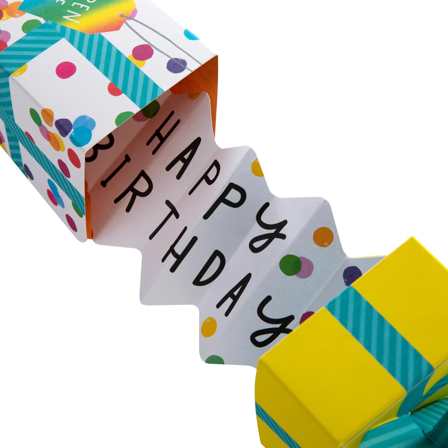Thumbnail 3 de Hallmark Biglietto di compleanno 3D Pop-Up in scatola regalo (design a pois) – con busta