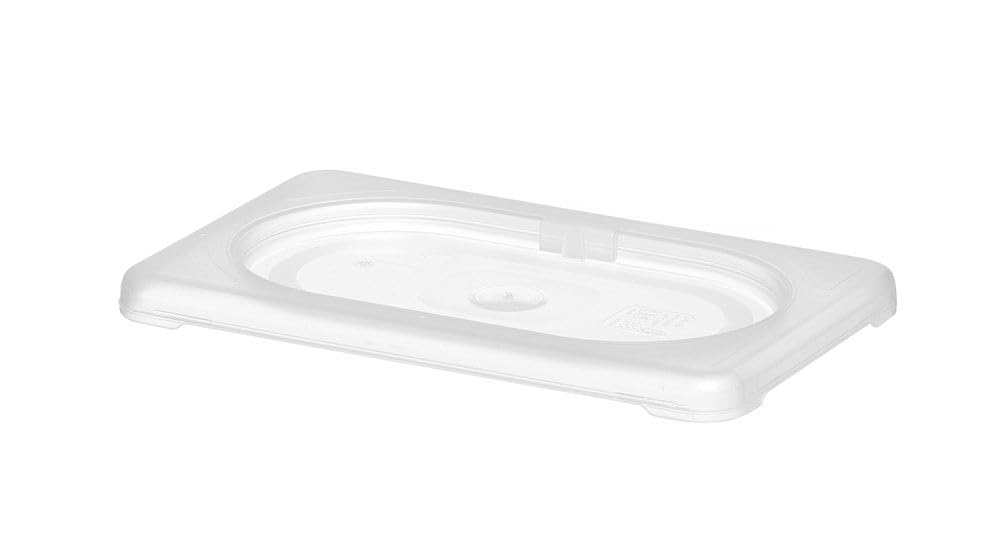 Detalle de HENDI Gastronormlock GN 1/4, 265 × 162 mm i transparent polypropen
