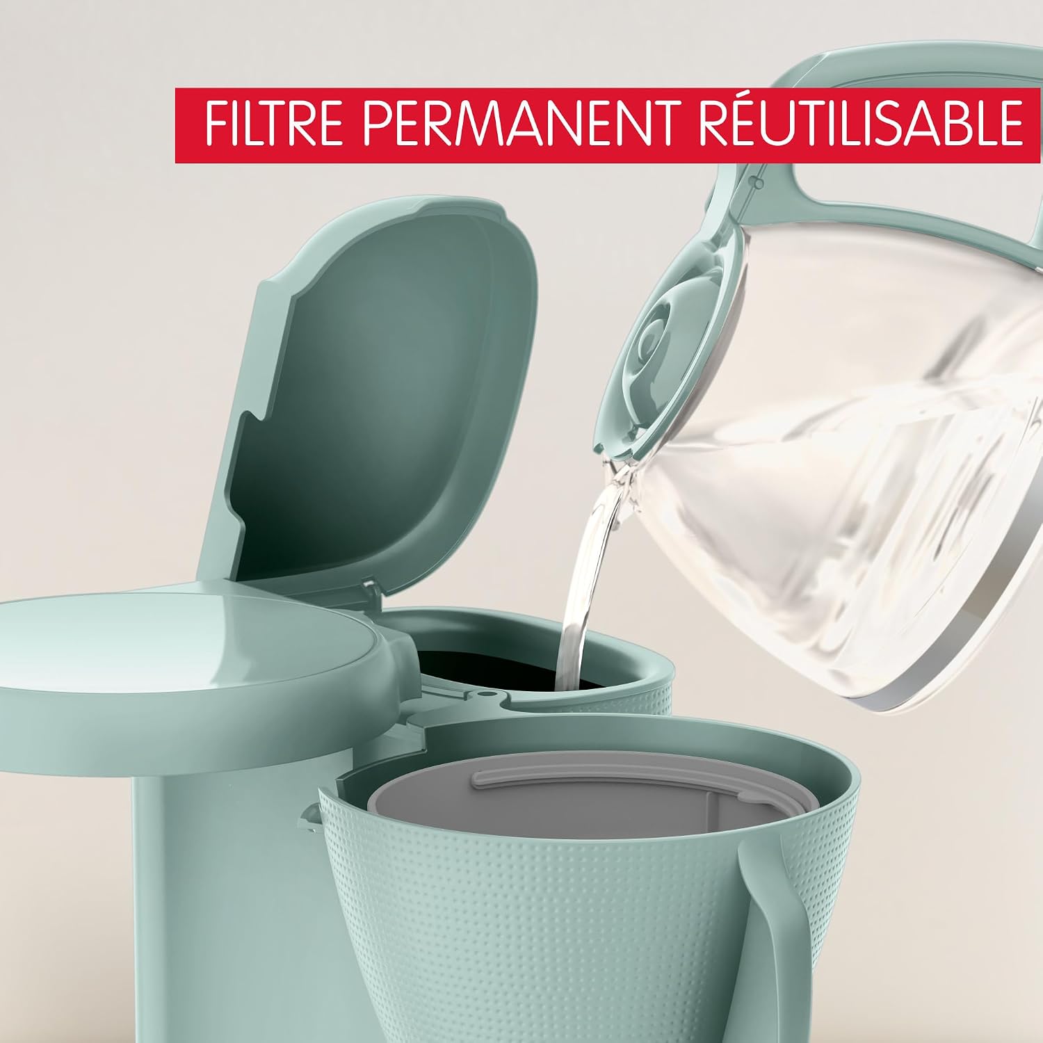 Thumbnail 6 de Moulinex Morning FG2M1310 Cafetière 1,25 L