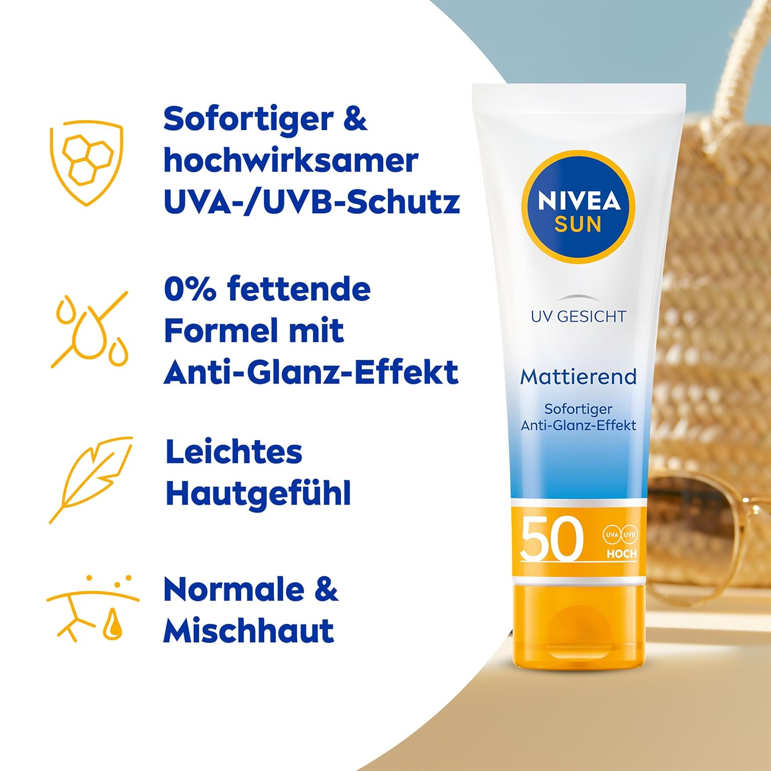 Detalle 2 de NIVEA SUN UV Gesicht LSF 50
