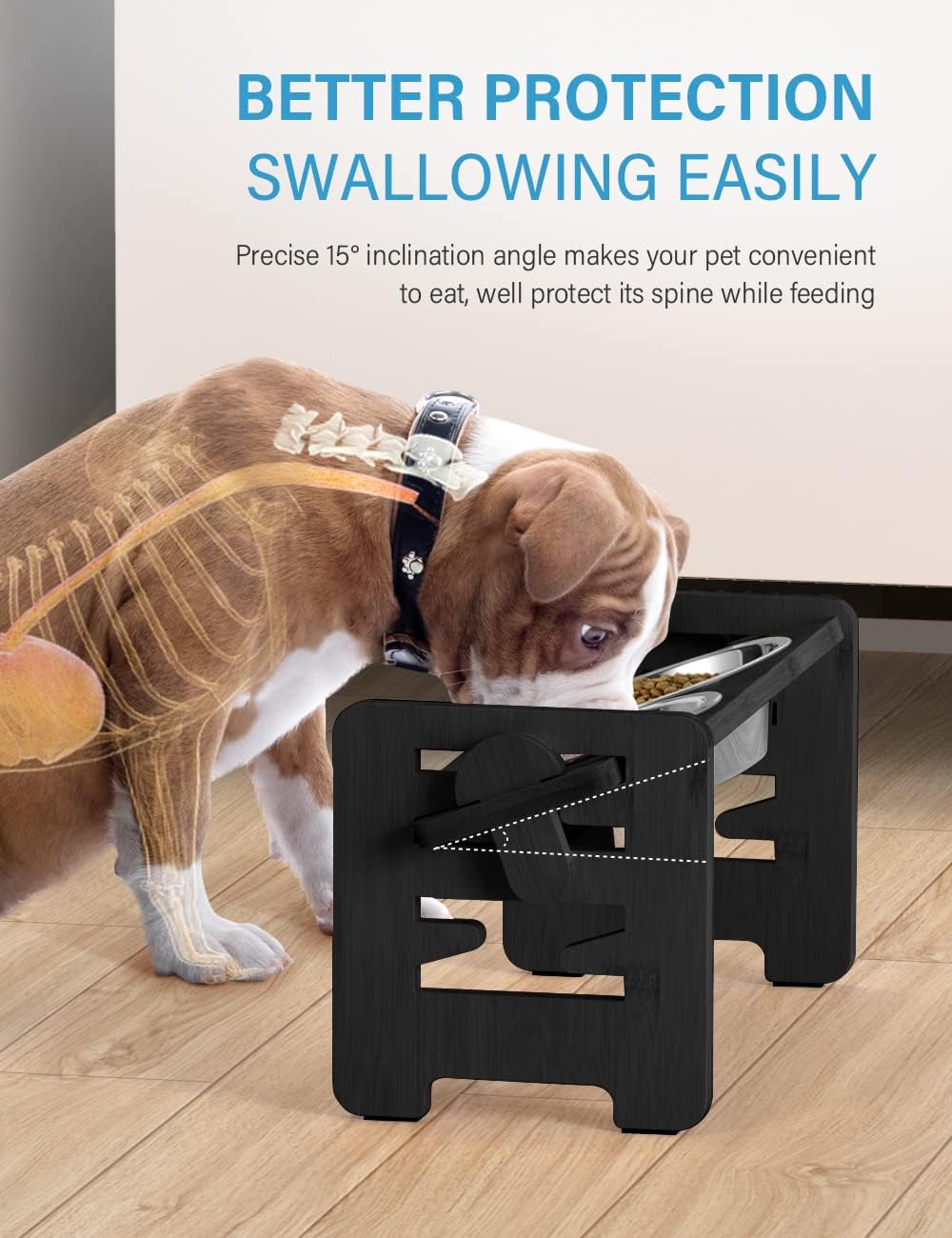 Thumbnail 3 de Vantic Raised Dog Bowl 6‑height