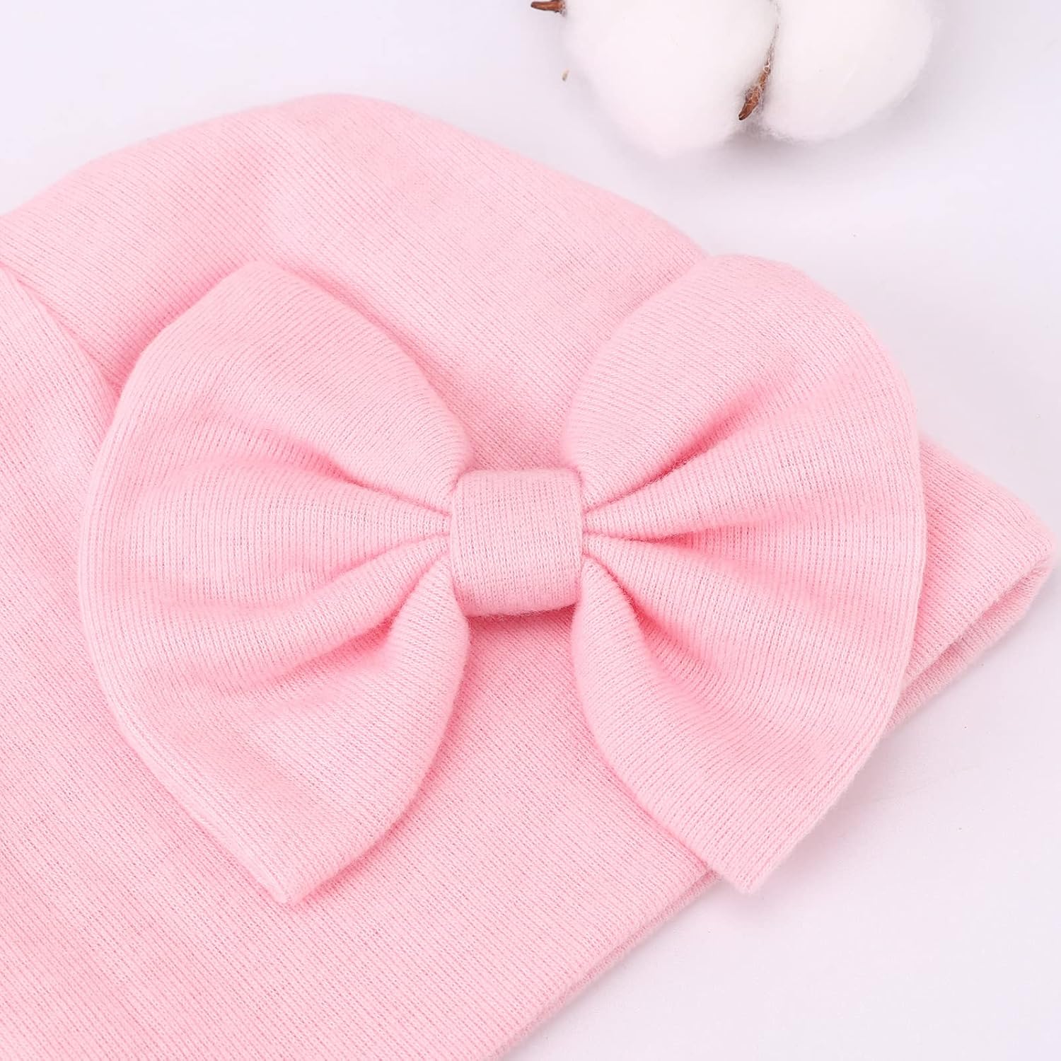 Thumbnail 4 de DRESHOW Newborn Baby Hats 5-Pack Beanies