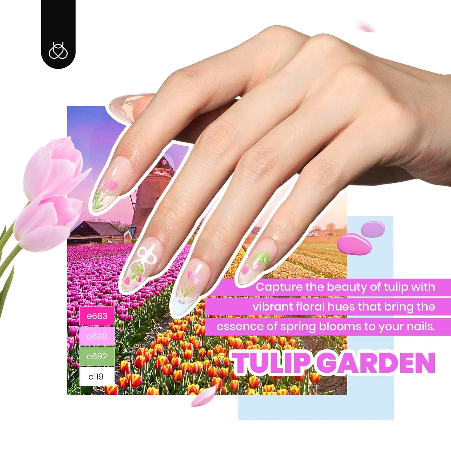 Thumbnail 5 de beetles 85 Pcs Gel Nail Polish Kit with UV Light