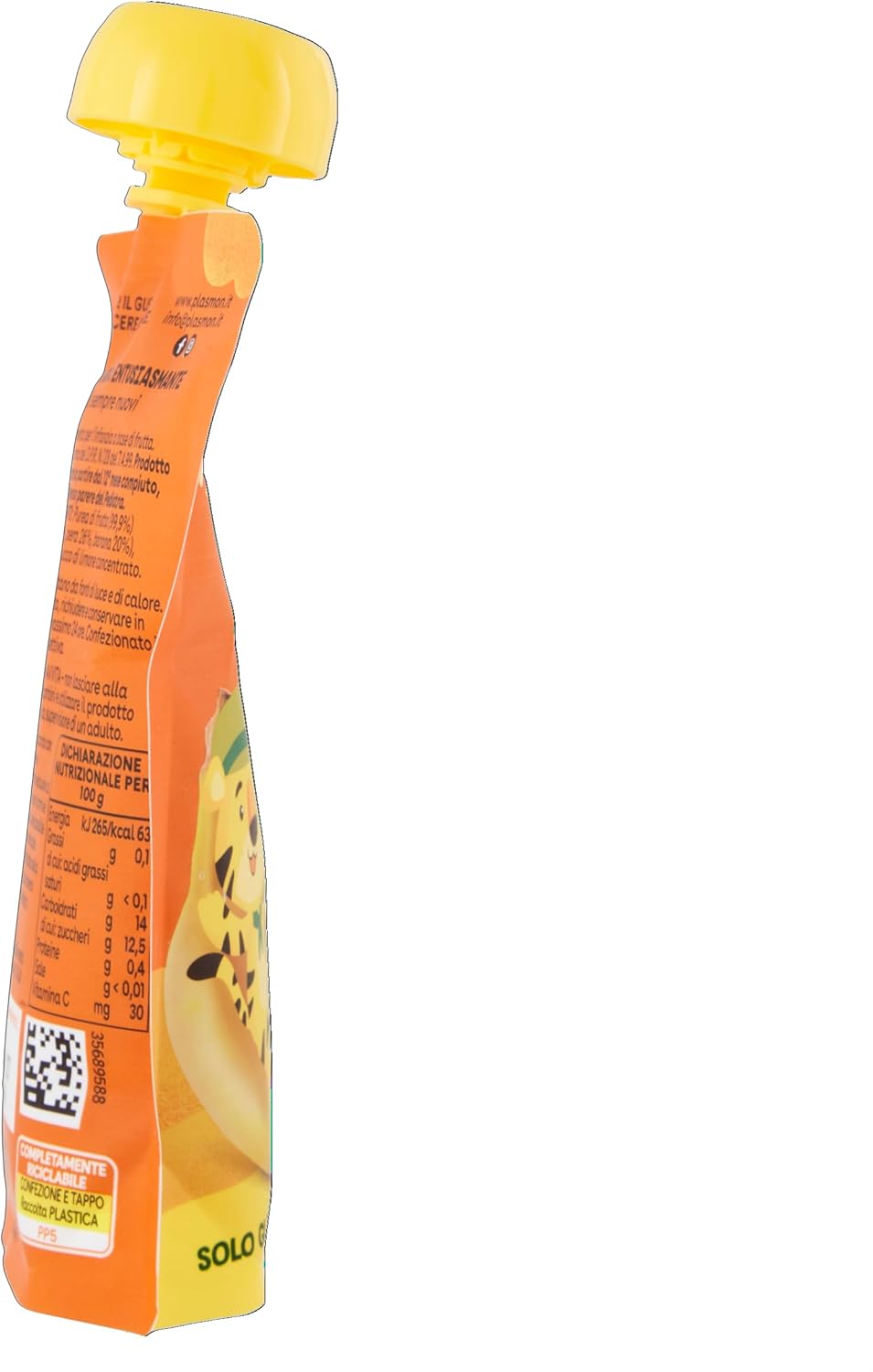 Thumbnail 1 de Plasmon I Fruttini - Frutta Mista 6x130g: merenda pronta per i primi pasti fuori casa