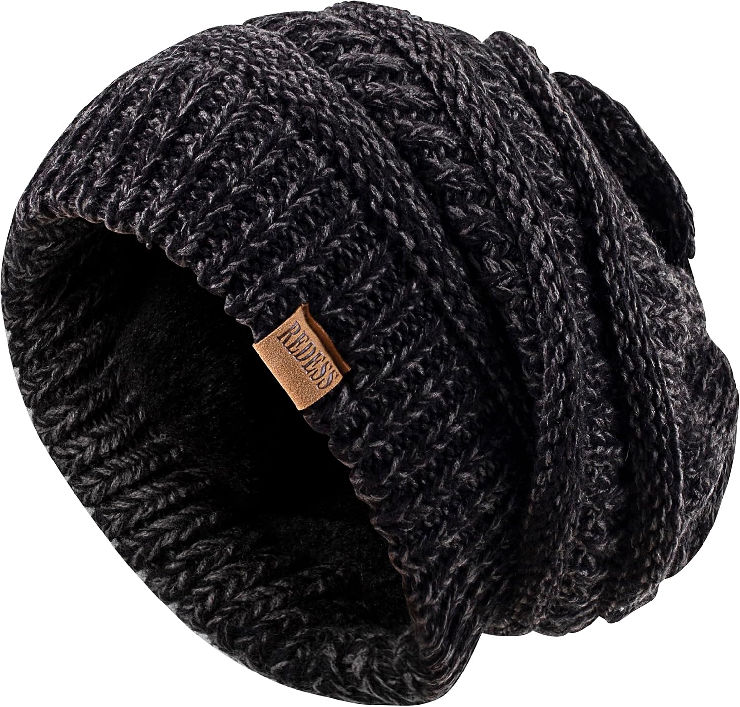 Detalle 2 de REDESS Slouchy Knit Beanie, Acrylic
