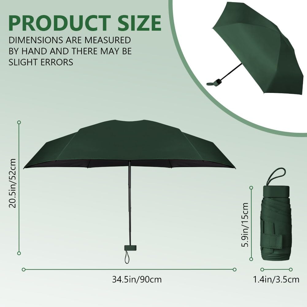 Detalle 2 de Aolso Mini-Regenschirm mit UV-Schutz 245 g