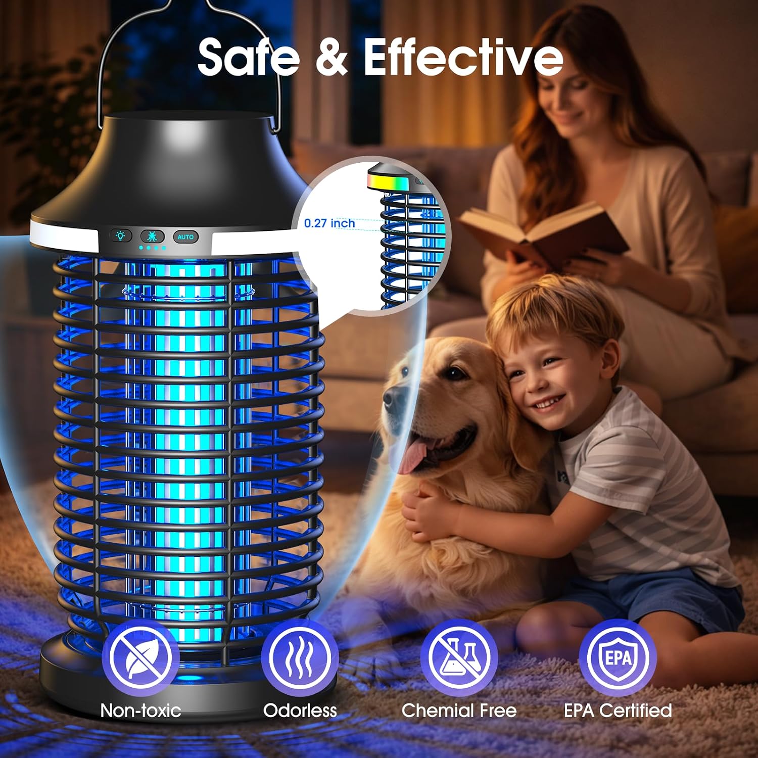 Thumbnail 6 de Rechargeable Bug Zapper 4200V