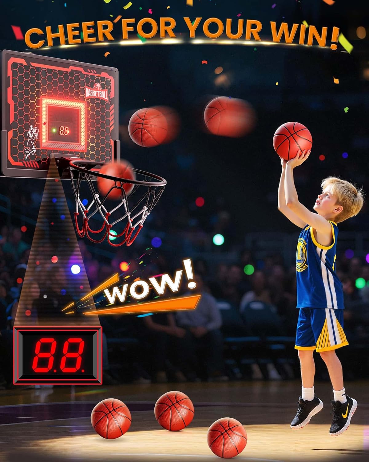 Thumbnail 1 de Indoor Basketball Hoop Pro 60°