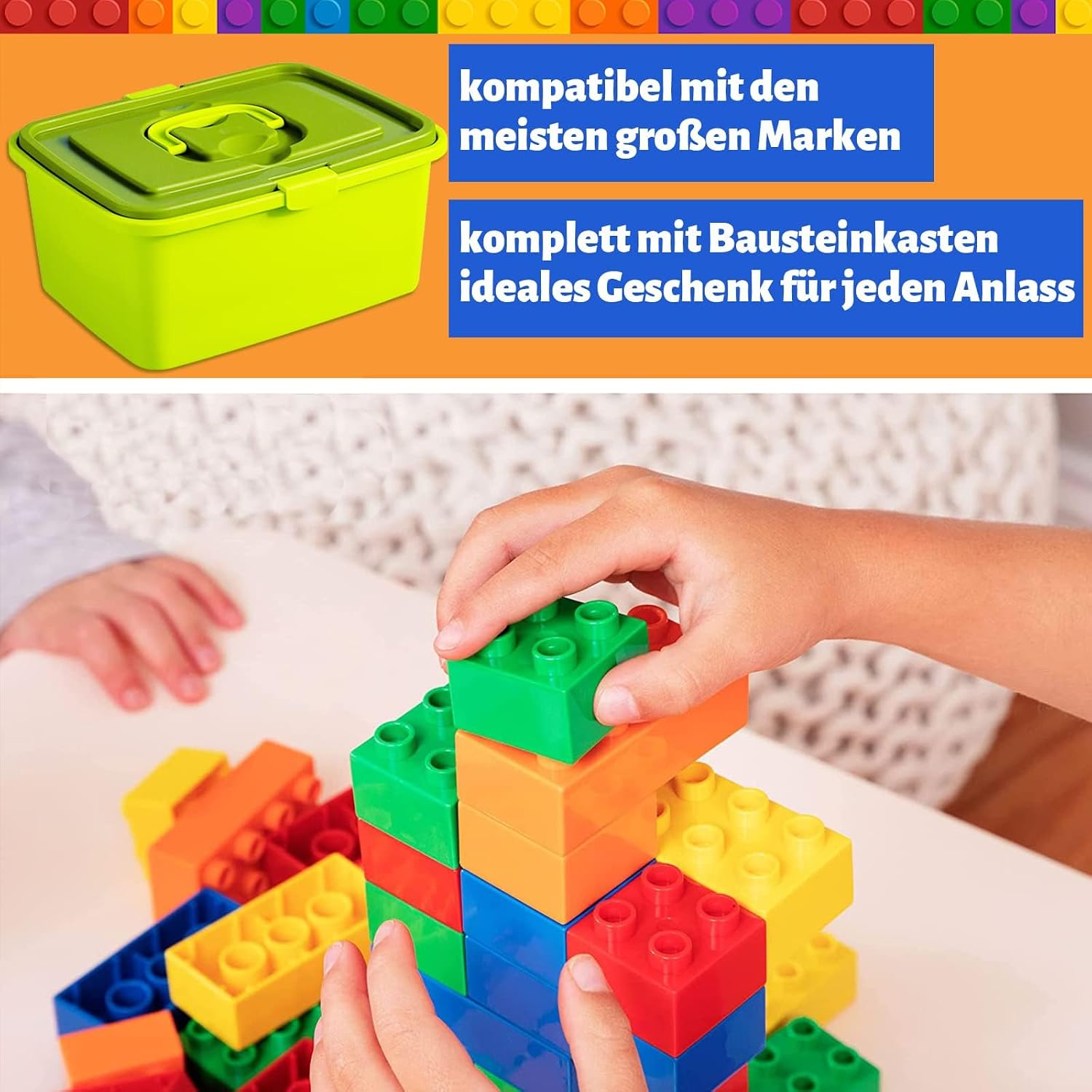 Thumbnail 4 de shineFinder Großen Bausteine Set 73 Teile