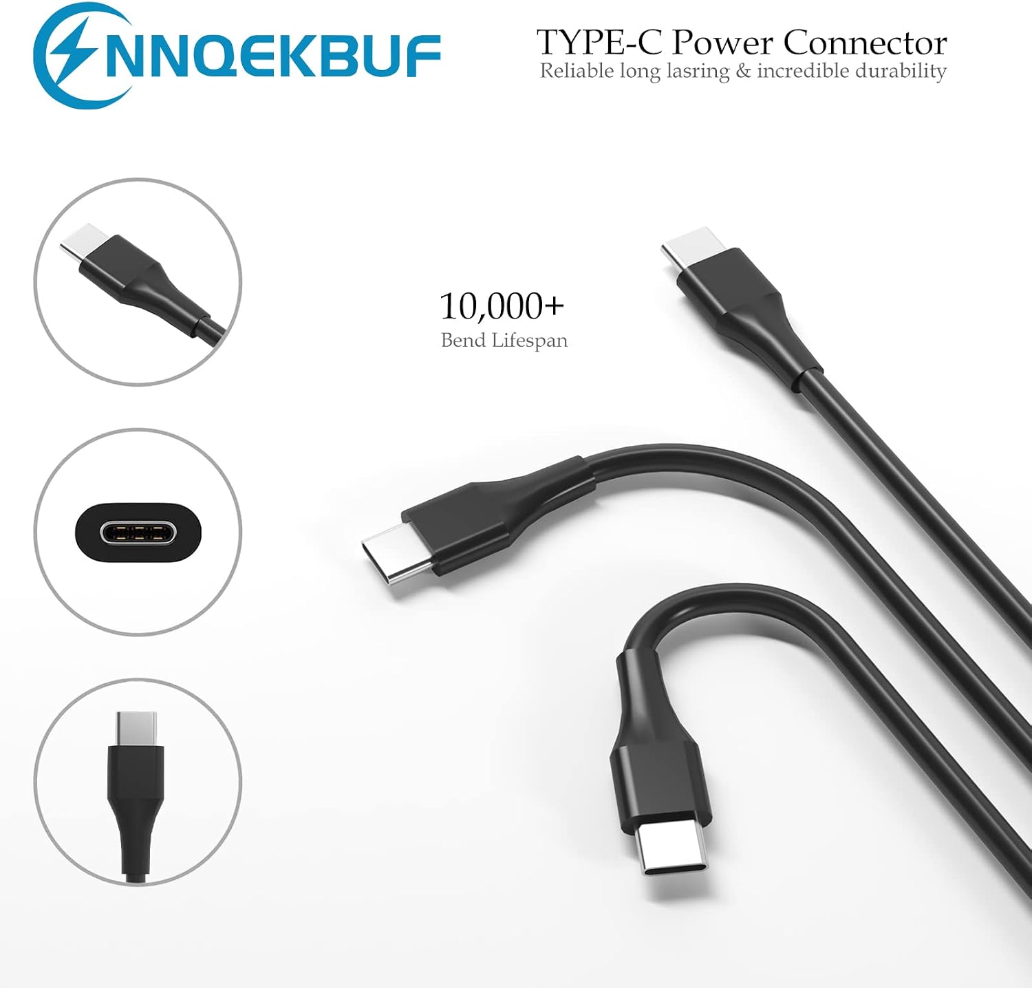 Detalle 2 de NNQEKBUF USB-C Laptop Charger 65W