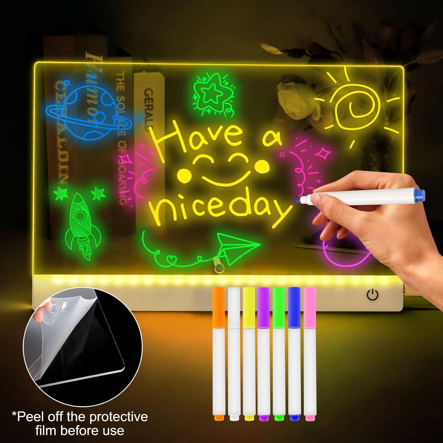 Thumbnail 3 de LED Notiztafel 30x20 cm 📋