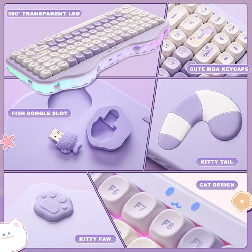 Thumbnail 7 de YUNZII C75 Wireless Keyboard ⌨
