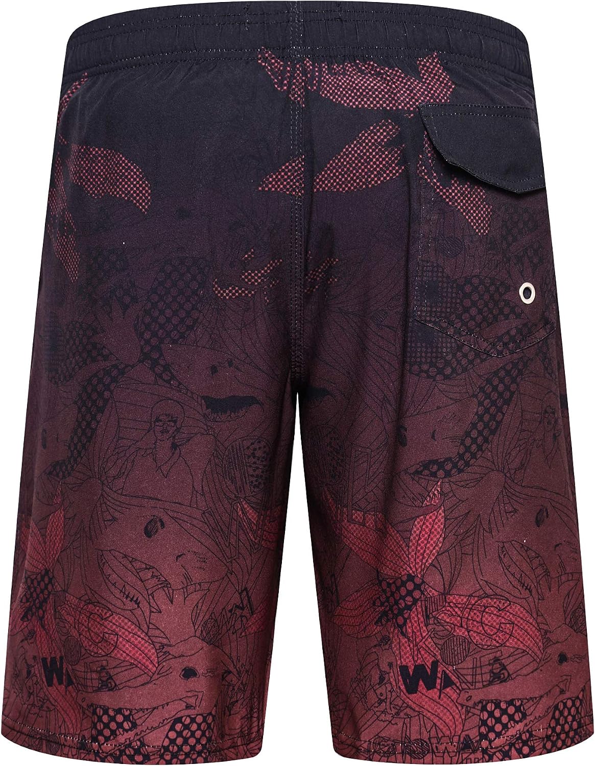 Detalle 2 de APTRO Men's 9" Swim Trunks with Mesh Lining, Quick-Dry Lightweight Shorts