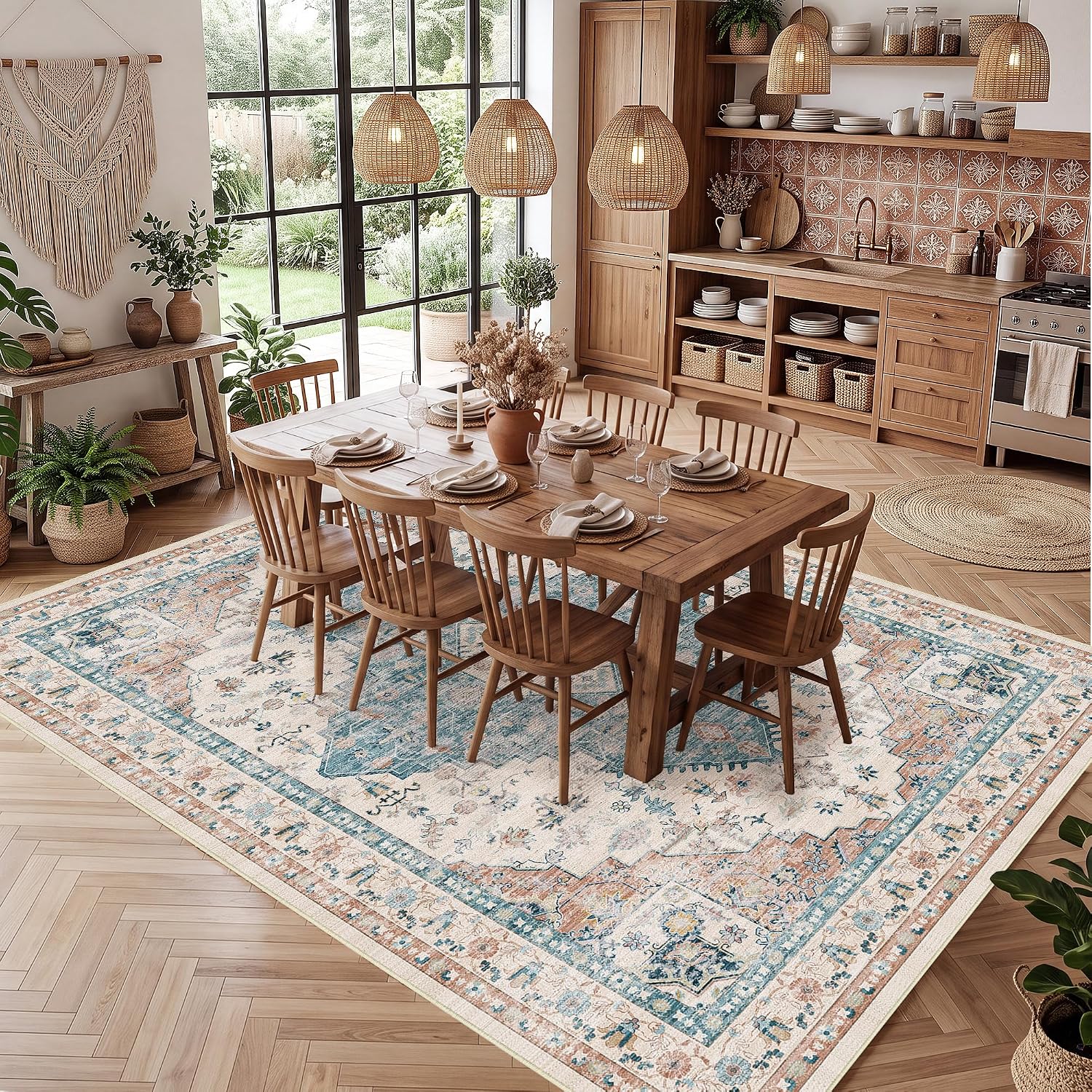 Detalle 2 de LIVELYGLOW Area Rug, 5x7