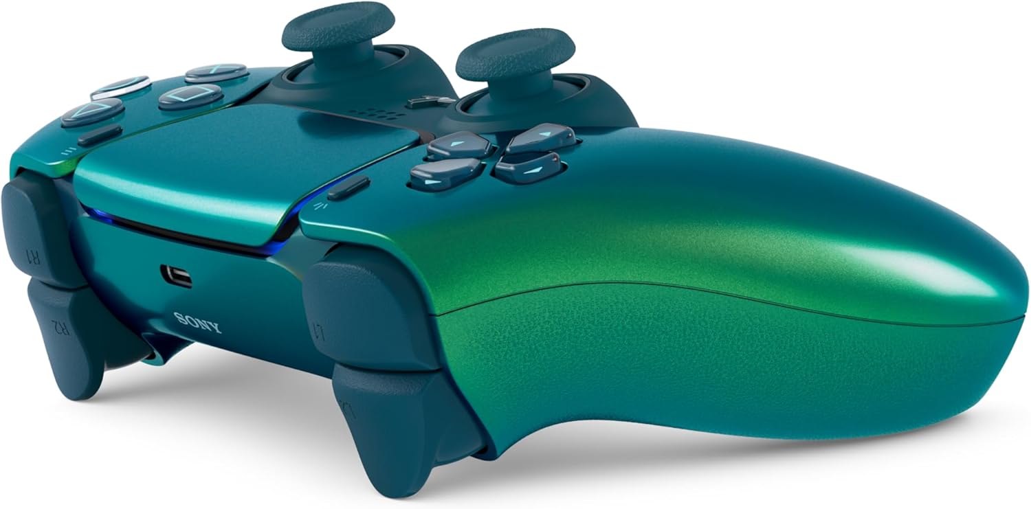 Detalle 2 de Controller wireless DualSense – Chroma Teal: stile iridescente per PS5