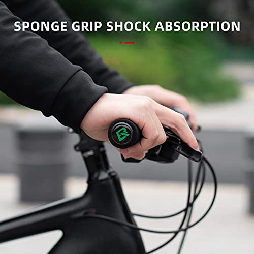 Detalle 2 de ROCKBROS Manopole manubrio 22 mm ergonomiche per bici
