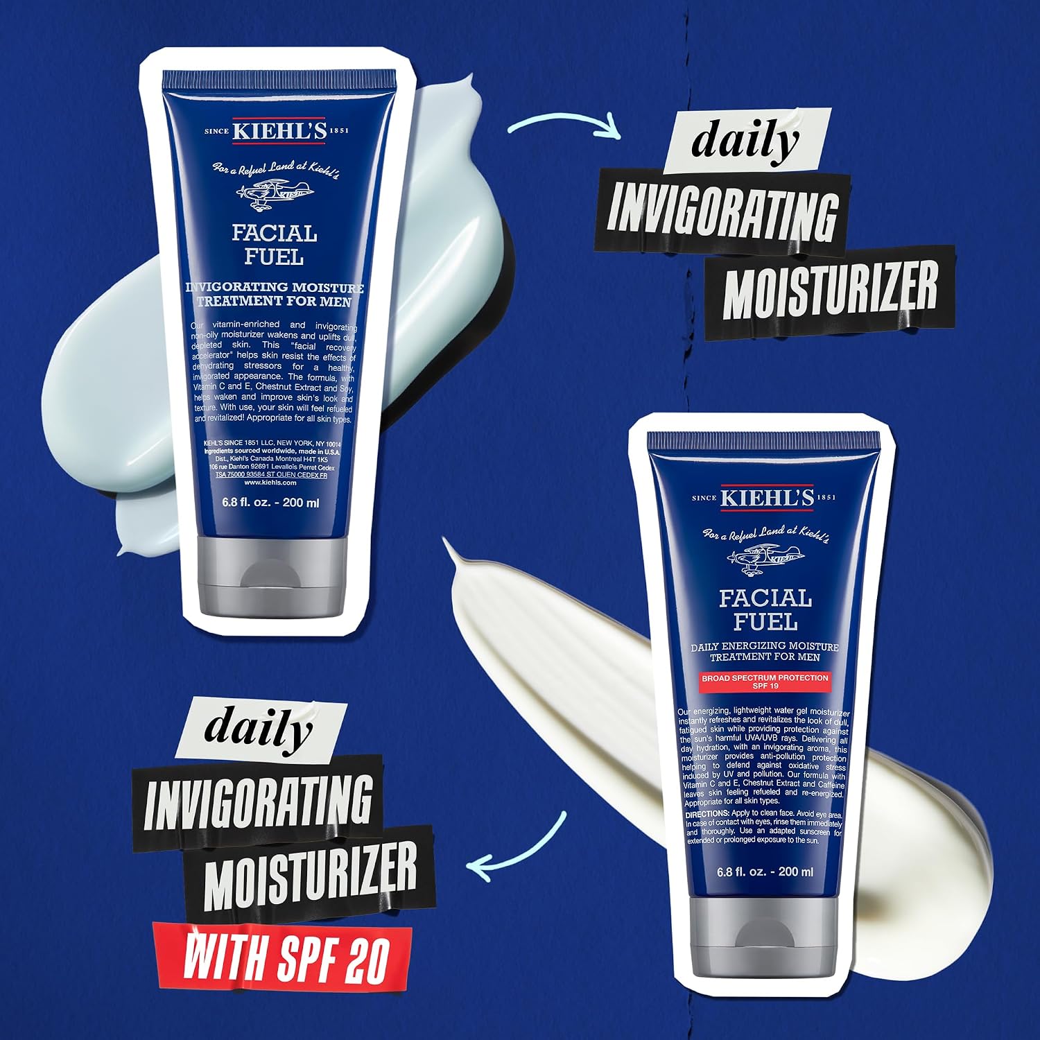 Detalle de Kiehl's 0427938935660 Facial Fuel Men's Energizing Moisturizer