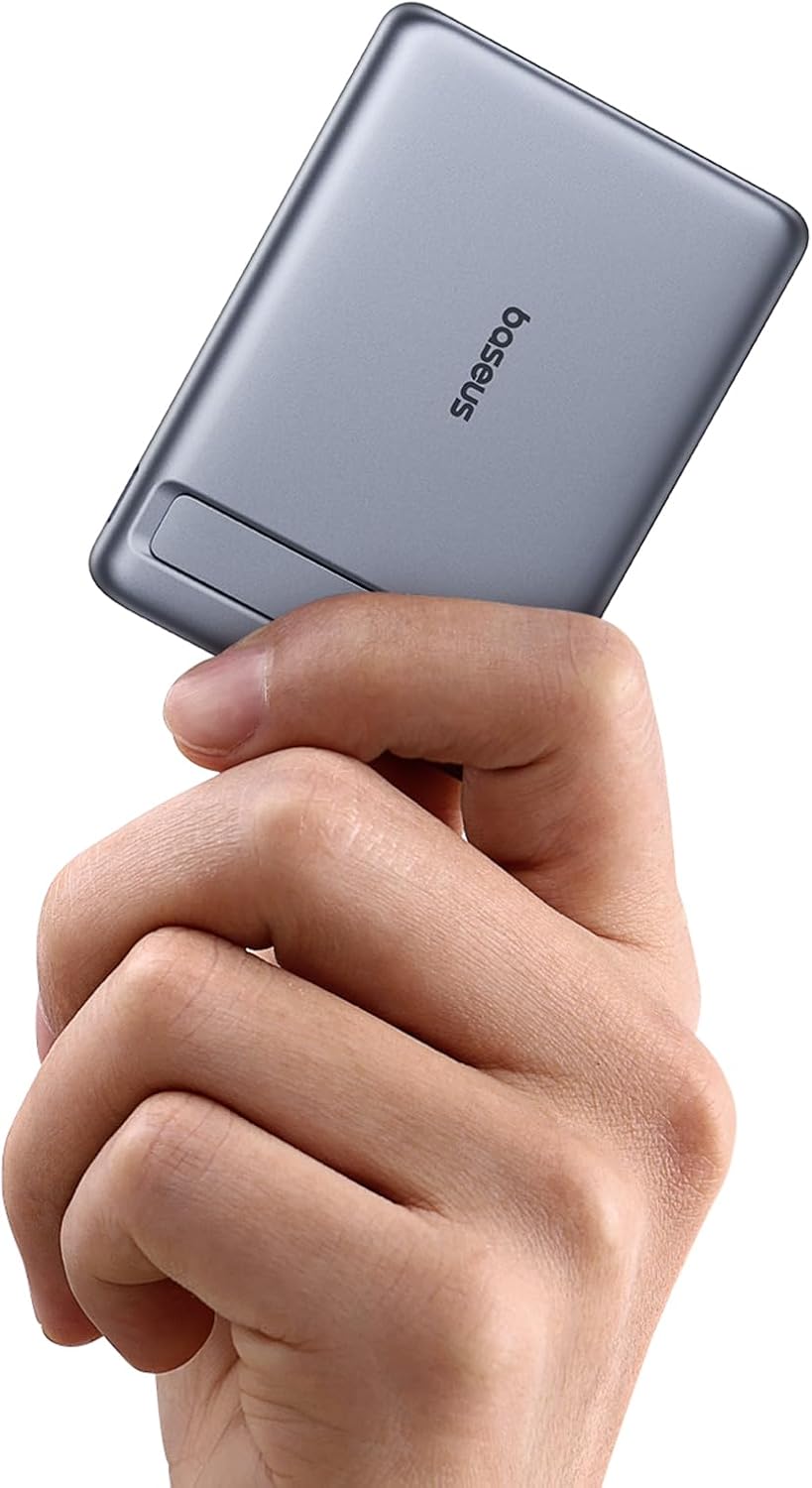Thumbnail 9 de Baseus Mini MagSafe Power Bank 5000mAh Grau
