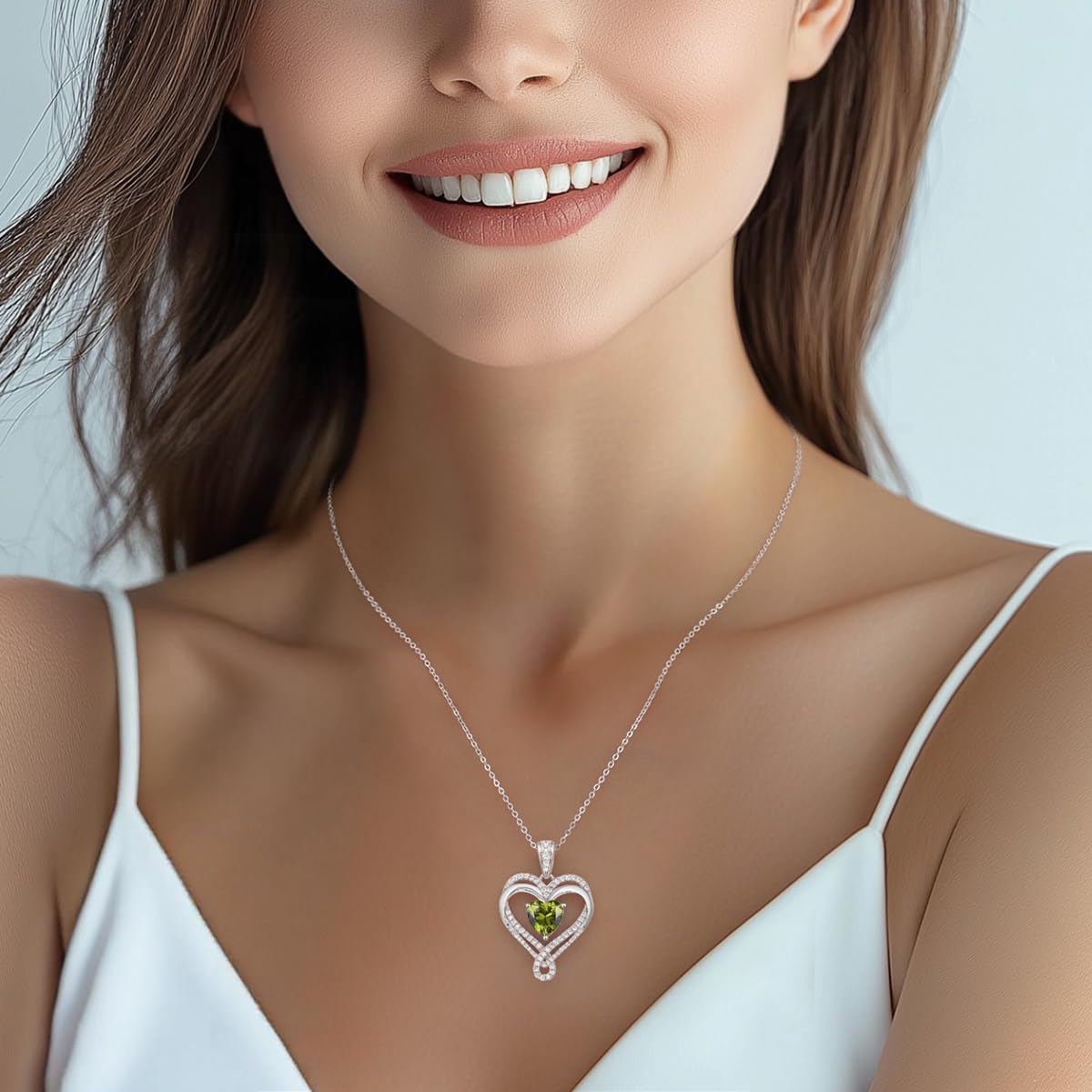 Detalle 1 de LOUISA SECRET Kette Unendlichkeit 45 cm