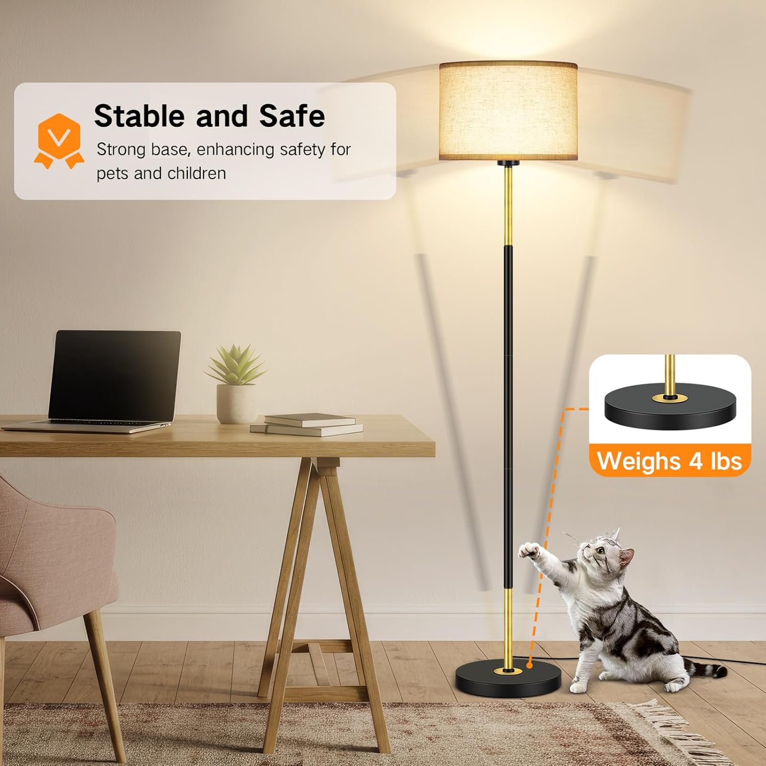Thumbnail 5 de OUTON Modern Floor Lamp 3000–6500K 🌙