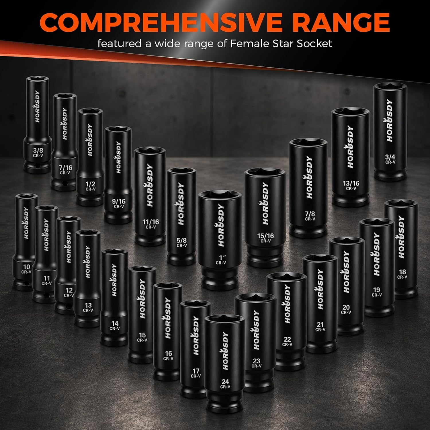 Detalle 2 de Impact Socket Set, 1/2-Inch Drive