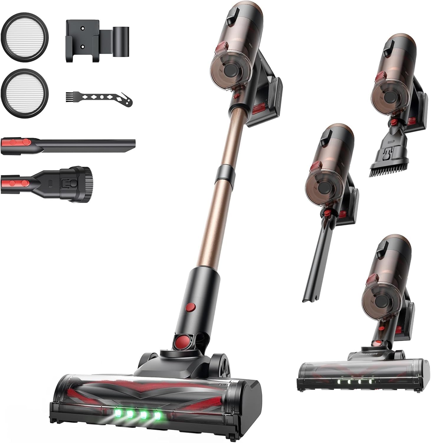 Detalle de Proscenic P11 Ultra+ Cordless Vacuum Cleaner: A practical, all-rounder stick that milks power from a light frame