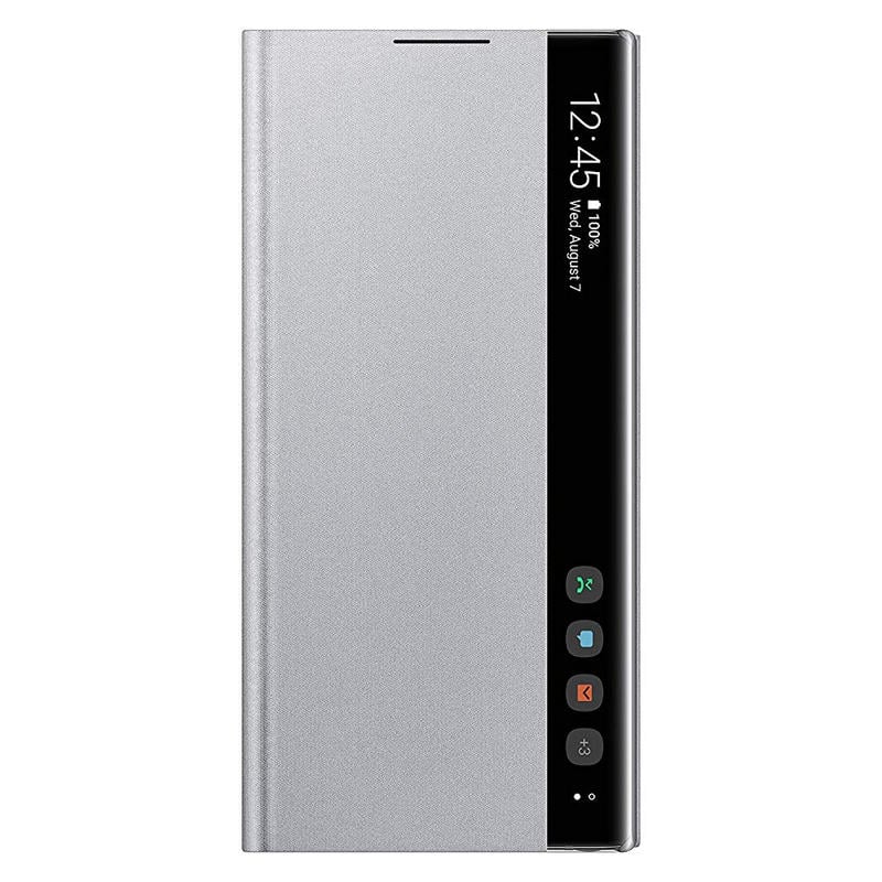 Detalle de Samsung Clear View Funda Plata para Galaxy Note10