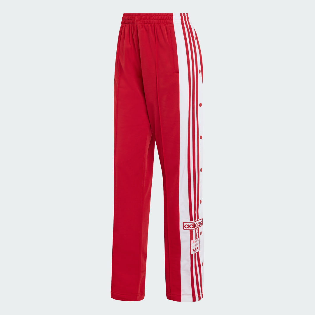 Detalle de Pantalón Adibreak de Adidas - Rojo