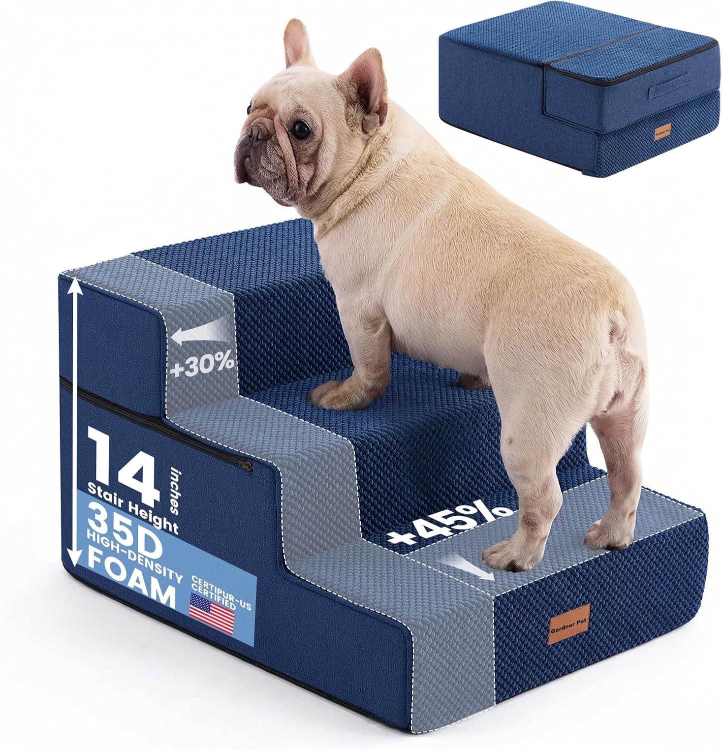 Thumbnail 6 de Gardner 47cm 4-Step Pet Ramp