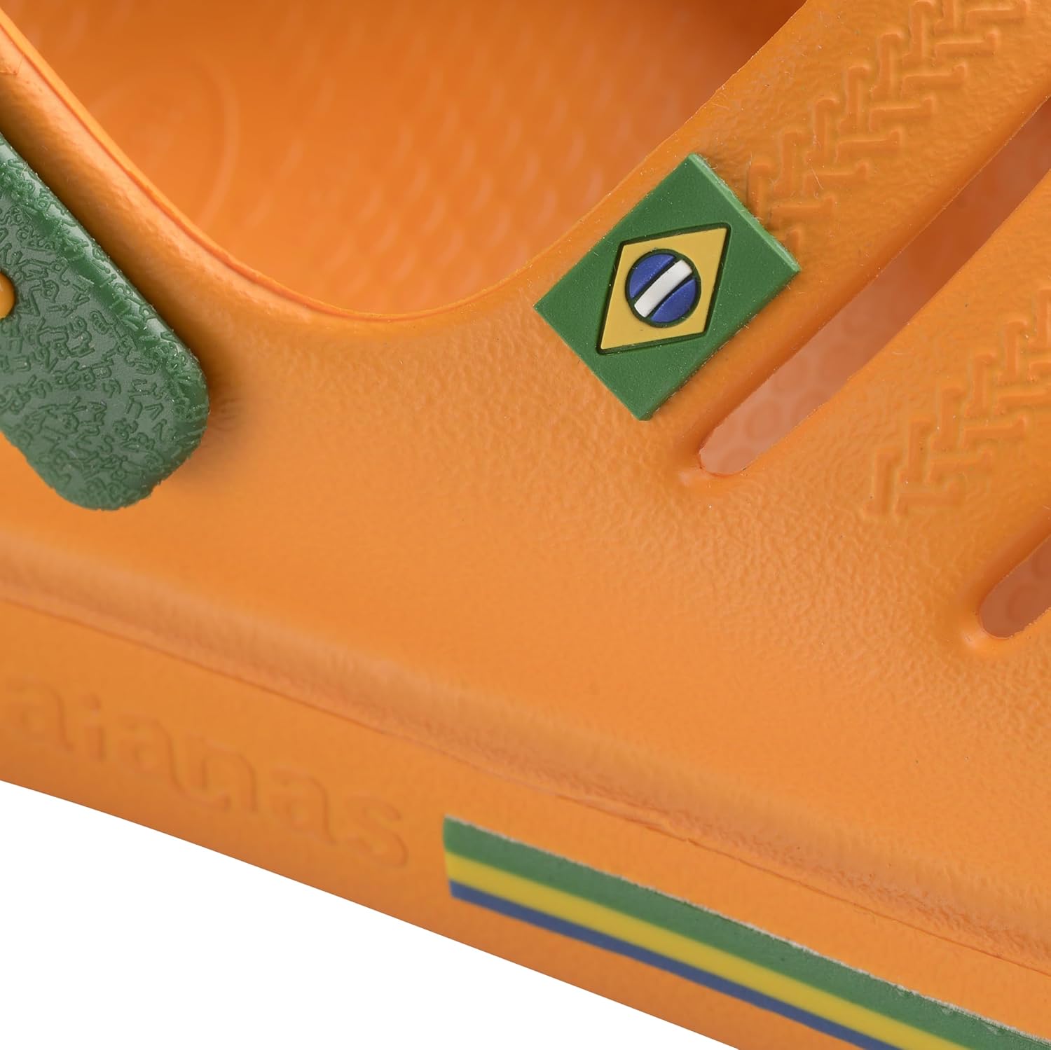 Thumbnail 3 de Havaianas Kids Clog Brasil : sabots enfant en PVC avec semelle en caoutchouc