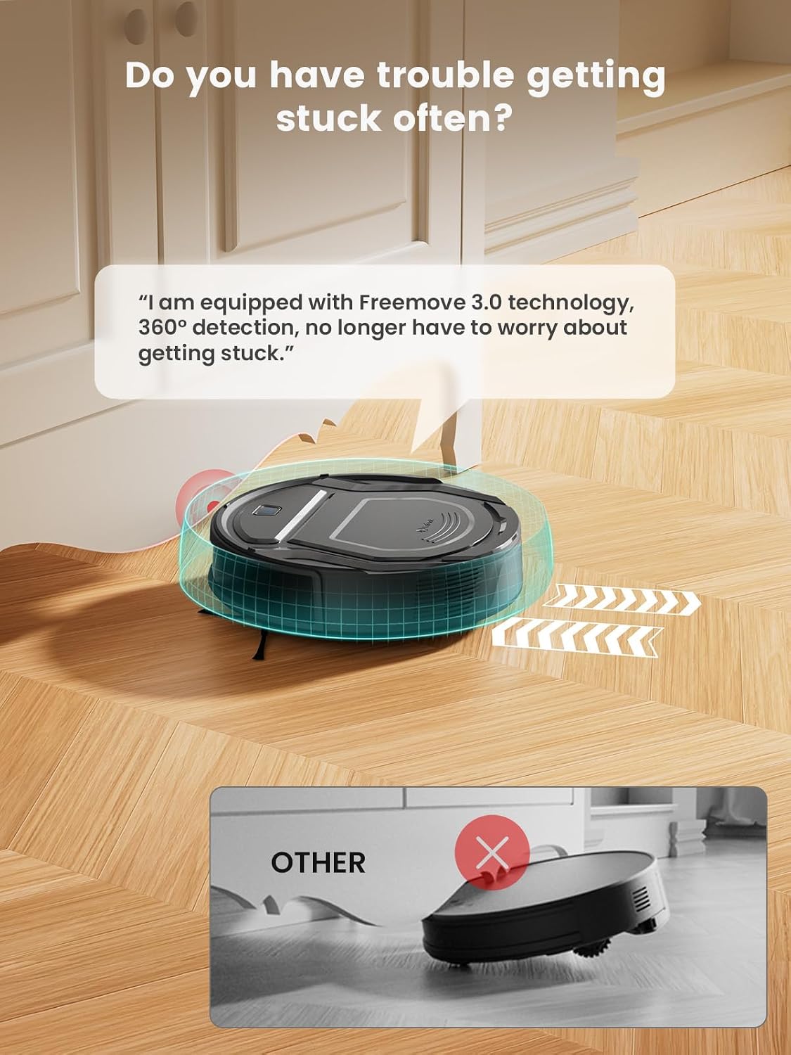 Thumbnail 4 de Lefant M210P Grey Robot Vacuum